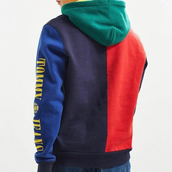Tommy Hilfiger 90s Colorblock Hoodie - Picture 4 of 7